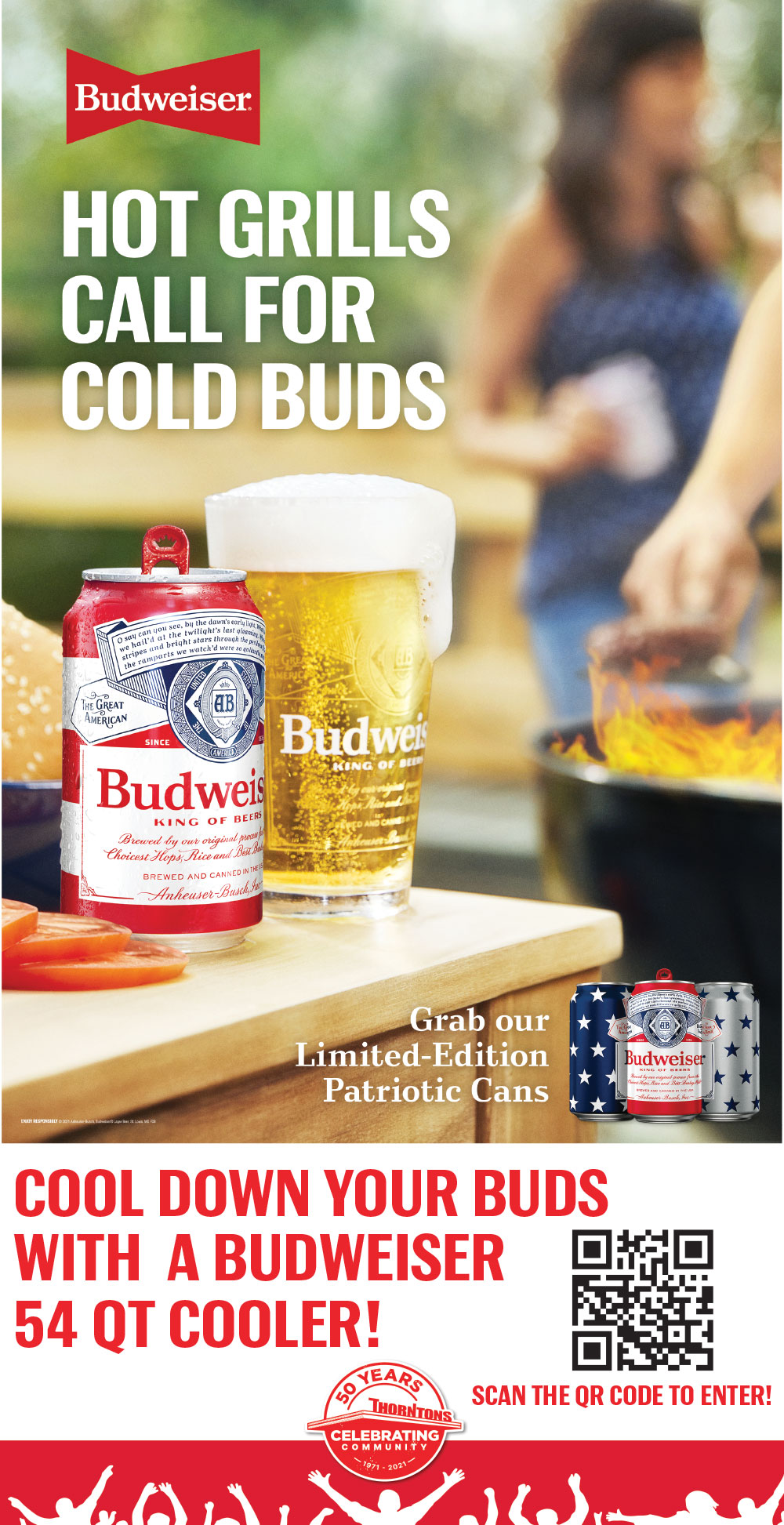 Sweepstakes Budweisergrillcooler