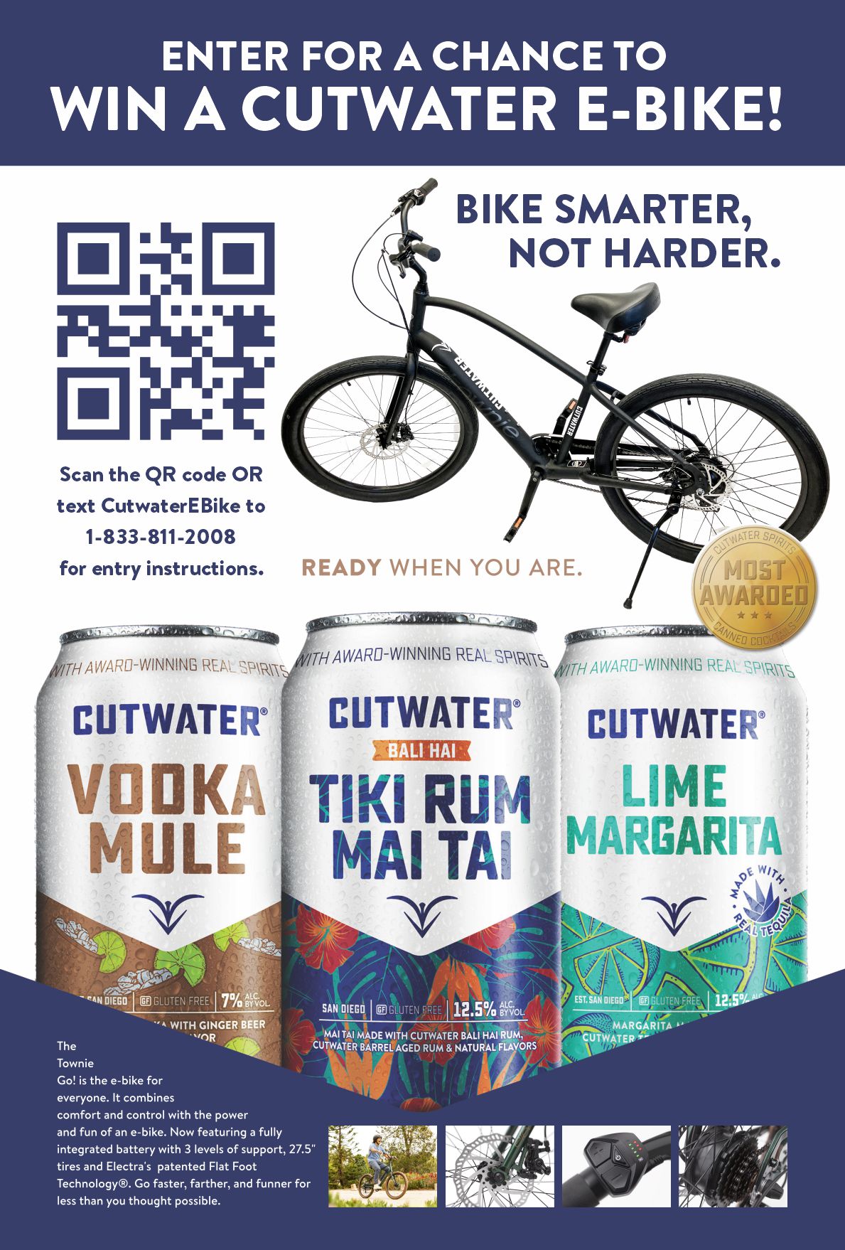 Sweepstakes CUTWATER SPIRITS EBIKE SWEEPSTAKES