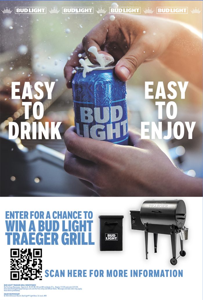 Sweepstakes 2024 Bud Light TRAEGER GRILL SWEEPSTAKES